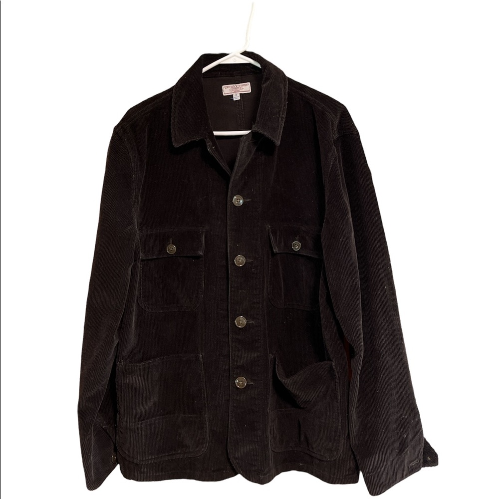 Wallace and Barnes J Crew Corduroy Chore Coat
